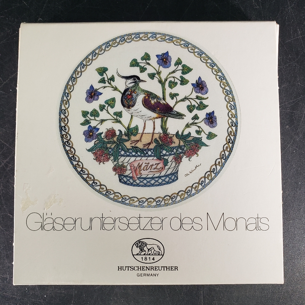 Hutschenreuter Small Birthday Dish Trinket Dish Plate